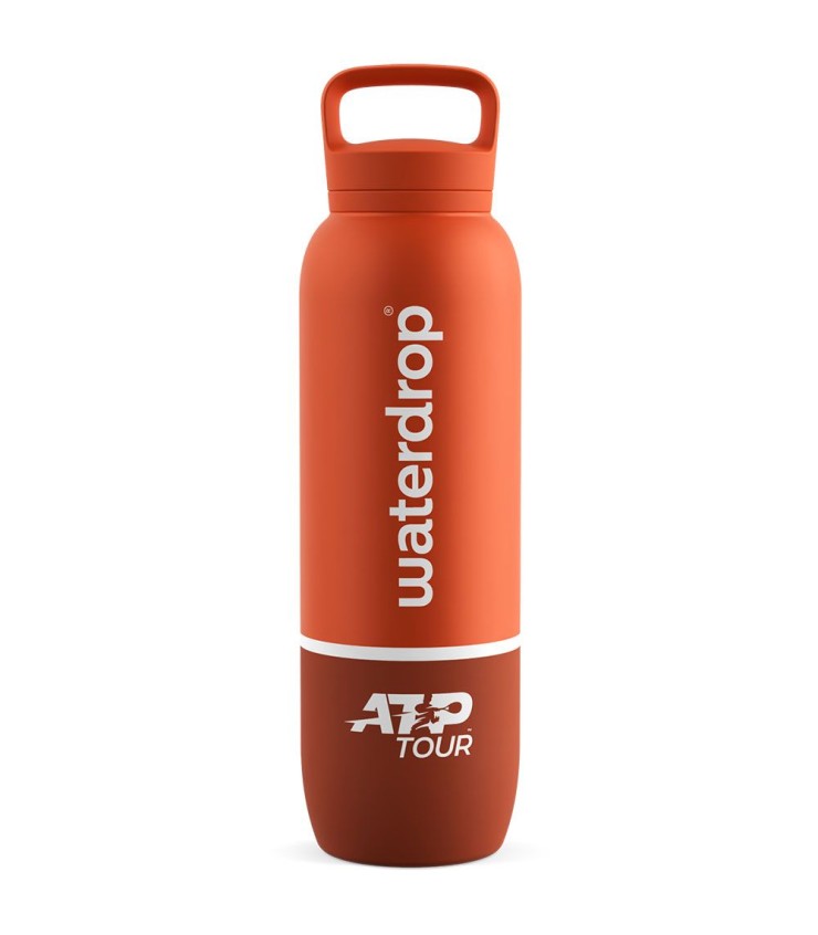 Thermo Waterdrop Bottle ATP Tour Clay Red 1