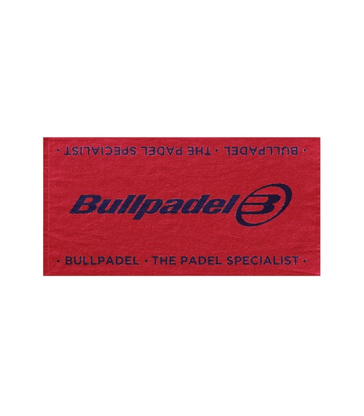 Bullpadel BPTowel26 Toalha Vermelha 100x50 1
