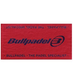 Bullpadel BPTOWEL26 Asciugamano rosso 150x90 1
