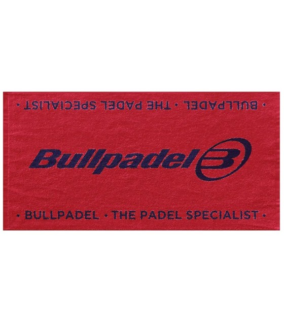 Bullpadel BPTowel26 Toalha Vermelha 150x90 1
