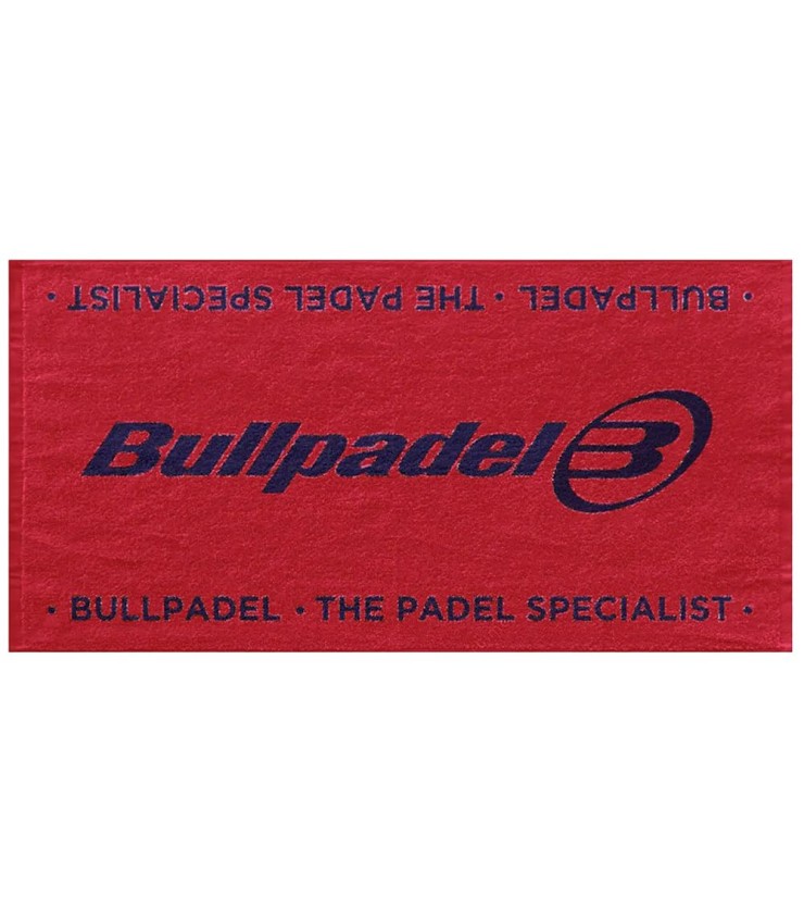 Bullpadel BPTOWEL26 Asciugamano rosso 150x90 1