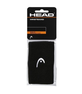 Head Wide Wristbands x2 Black 1