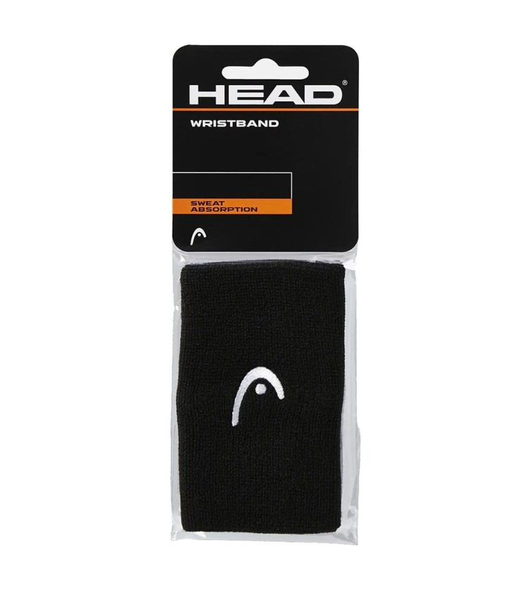 Pulseiras largas de cabeça x2 preto 1