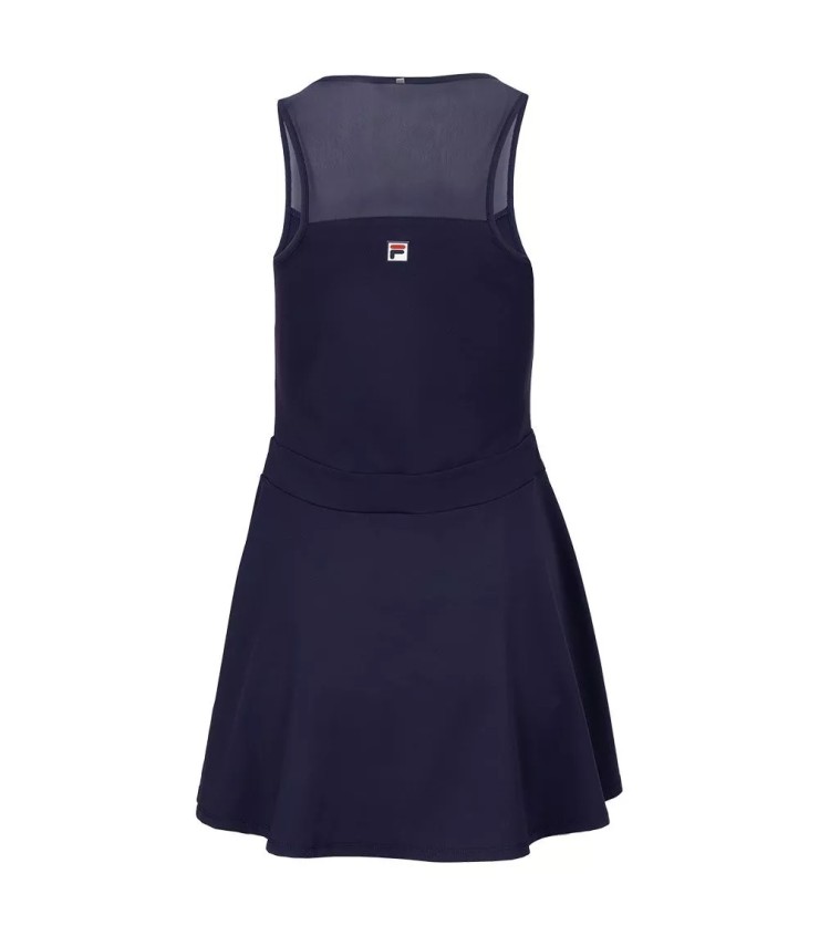 Reihe streifen navy blaues kleid 1