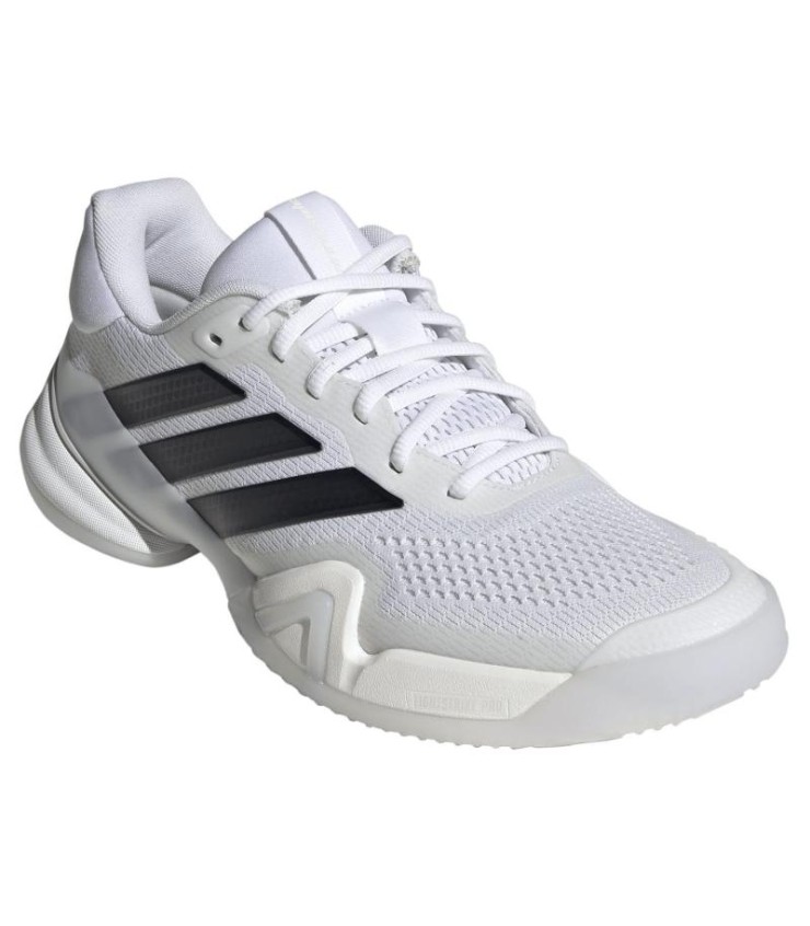 Zapatillas Adidas Barricade 14 Blanco Negro en Oferta 4