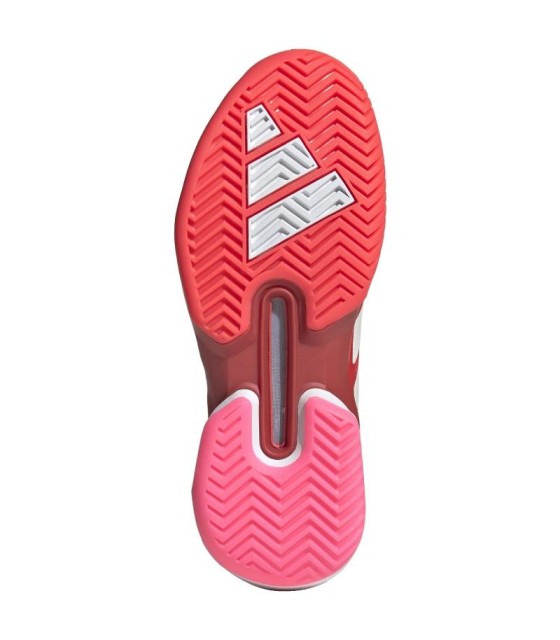 Adidas Schuhe Adiquero Ubersonic 5 rot weiße Rose Frau 2