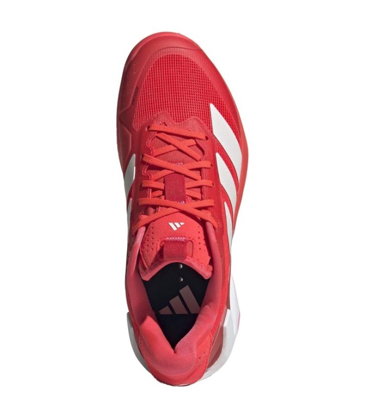 Zapatillas Adidas Adizero Ubersonic 5 Rojo Blanco Rosa Mujer 4