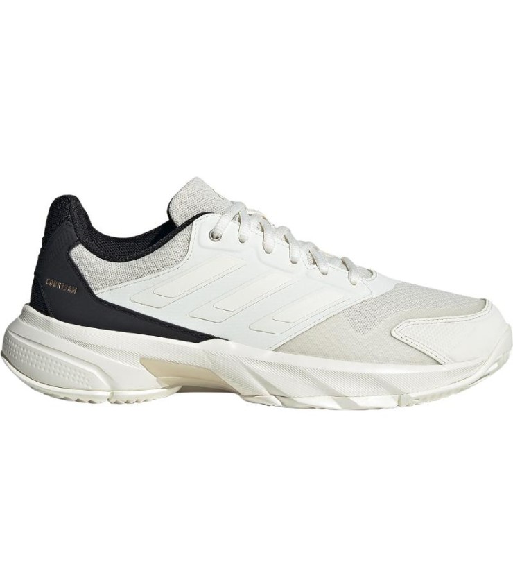 Adidas Courtjam Contrôle 3 Chaussures blanches pour femmes à l'offre 1