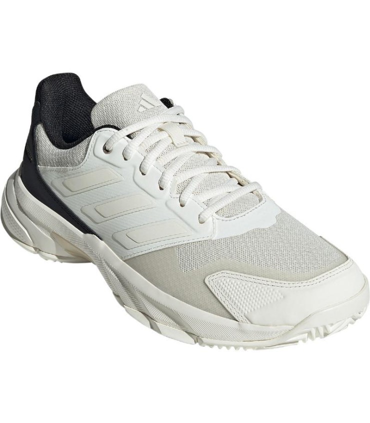 Adidas courtjam control 3 weiße turnschuhe für frauen bieten 5