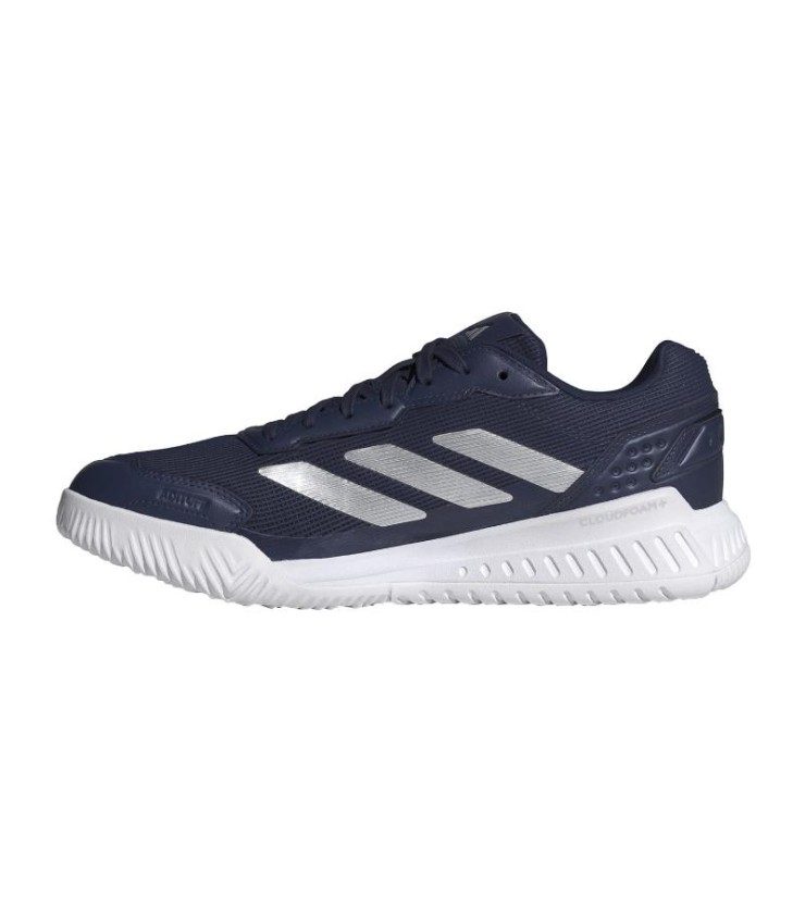 Zapatillas Adidas Courtquick Pádel Azul Blanco en Oferta 3