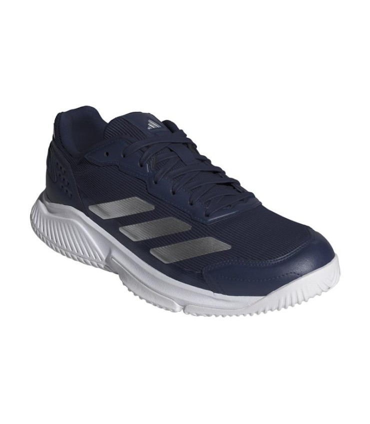 Adidas courtquick shoes Blue white on offer 4