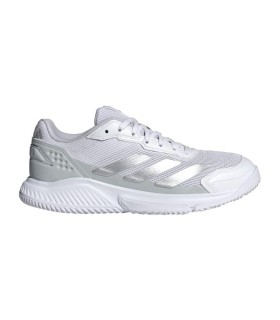Adidas Sneakers Cortequick Padel White Grey Woman 1
