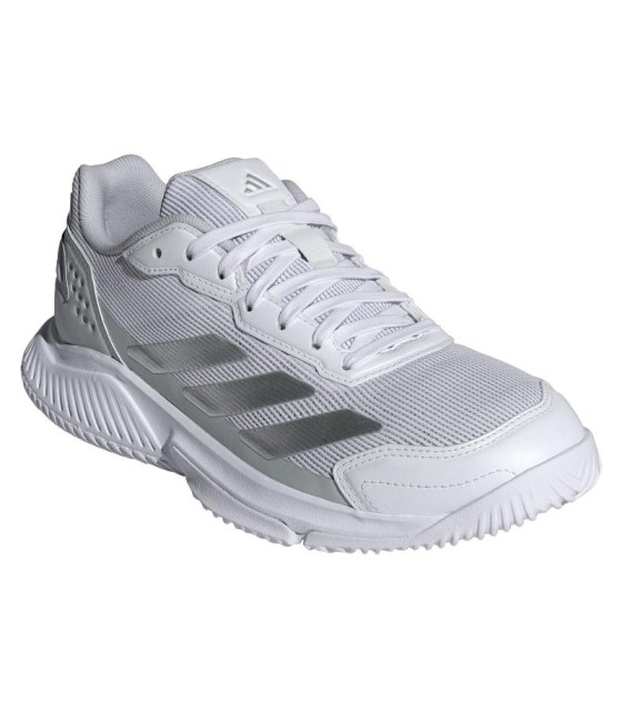 Adidas Sneakers Courtquick Padel White Gray Woman 4