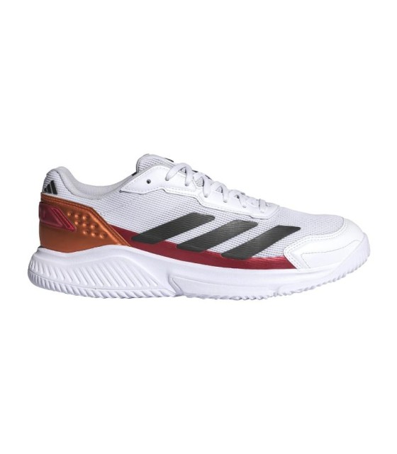 Adidas CourtQUick Ténis Branco Oferta mais barata de cobre vermelho 1