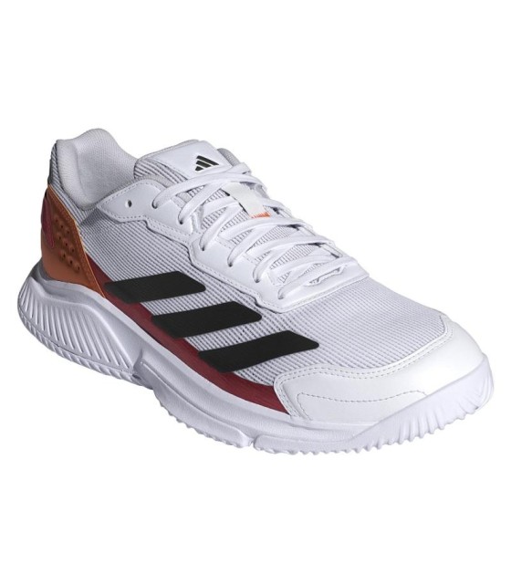 Adidas CourtQuick Ténis Branco Oferta mais barata de cobre vermelho 4