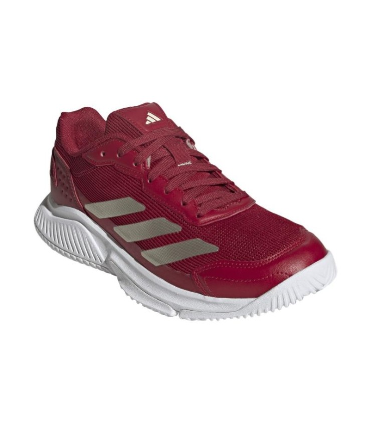 Zapatillas Adidas Courtquick Padel Rojas para Mujer en Oferta y Baratas 4