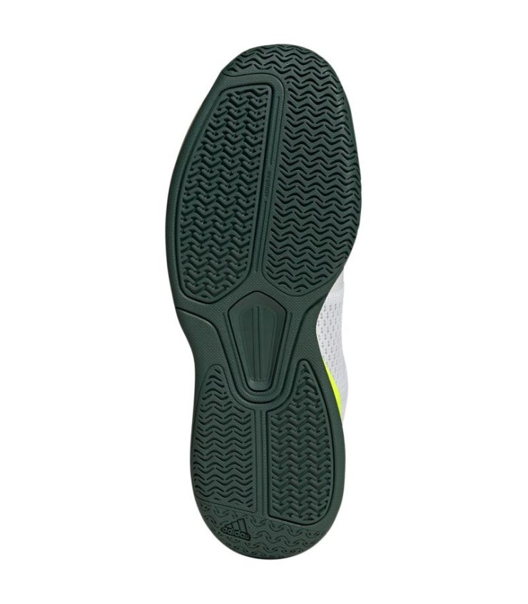 Adidas Courtflash Chaussures pour la boule de pickle blanche noir et vert 2