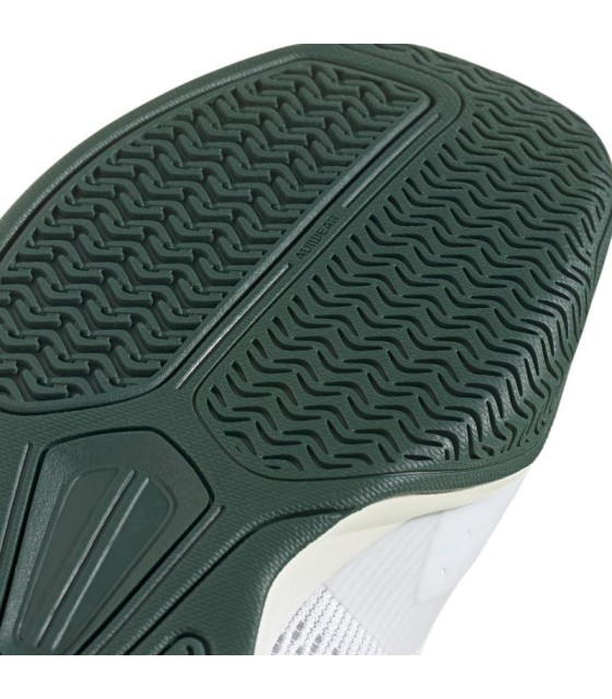 Adidas Courtflash Shoes para preto e verde pickleball branco à venda 4