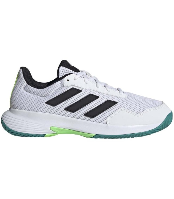 Zapatillas Adidas Game Spec 2 Blanco Negro Verde  1