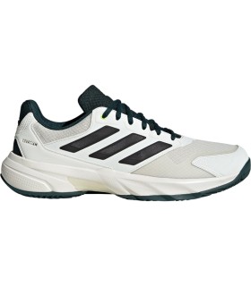 Adidas Curtjam Scarpe Control Clay Bianco Bianco Nero Verde in vendita 1