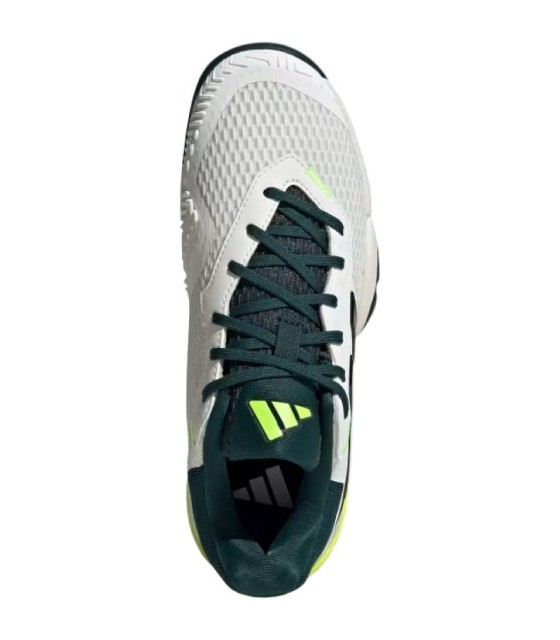 Adidas Sneakers Barricade K Blanc Black Vert Junior en vente 4