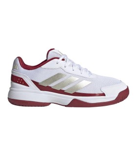 Adidas Sneakers CrazyQuick Padel White Red Junior on cheapest offer 1