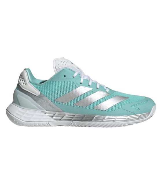 Adidas Sneakers Defiant Vitesse 2 Blue Aqua Silver Femme. 1