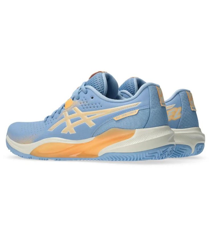 Sneakers Asics Gel Challenger 15 Padel Blaue orange stein frau angeboten + billig 5