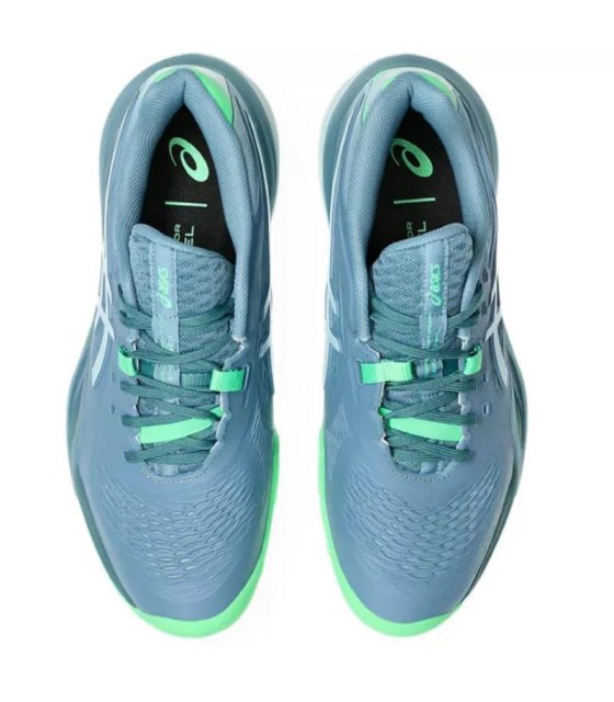Sapatilhas Asics Gel Resolution x Blue Blue Grey Oferta + barato 4