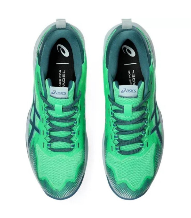 SonicsMash FF Green Asic Sneakers 4