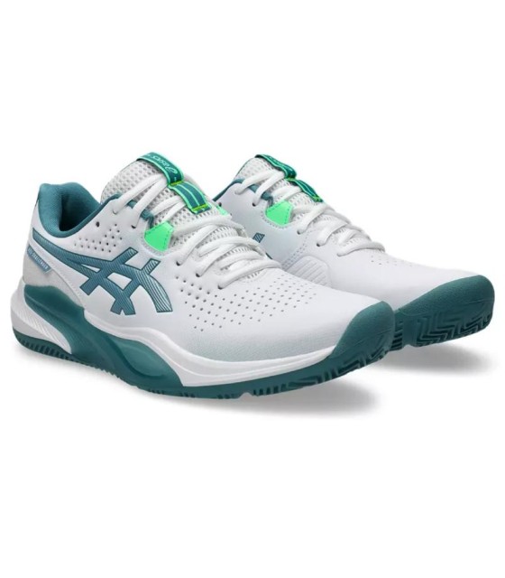 Sapatilhas Asics Gel Challenger 15 Badge White Green Pine Oferta mais barata 5