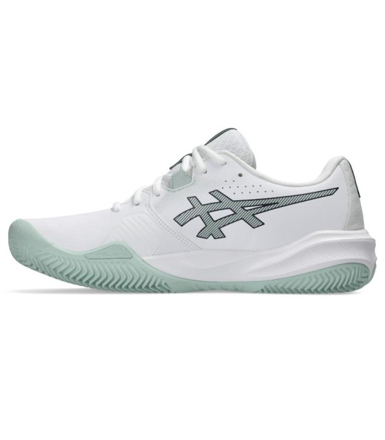 Zapatillas Asics Gel Challenger 15 Clay Blanco Verde Liquen 3