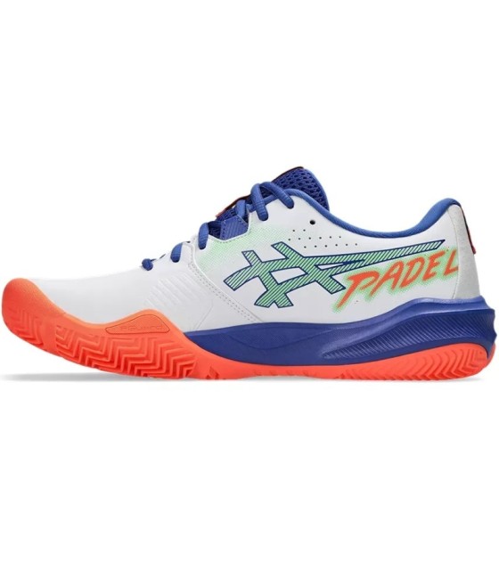Ténis Asics Gel Challenger 15 Padel Branco Coral em oferta. 3