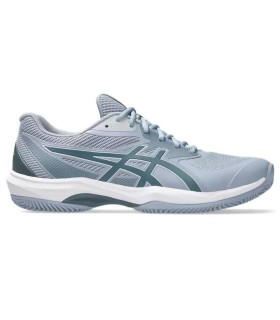 Ténis Asics Game FF Clay cinza azul verde aço à venda 1