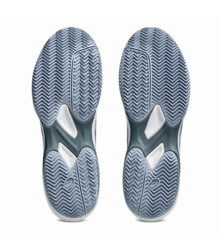 Zapatillas Asics Game FF Clay Gris Azul Verde Acero en Oferta 2