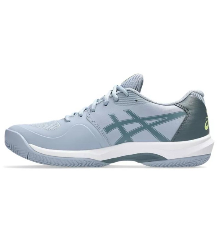 Sneakers Asics Spiel FF Clay Grau Blau Grüner Stahl auf Verkauf 3