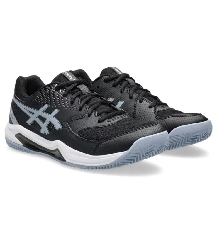 Zapatillas Asics Gel Dedicate 8 Clay Negro Gris Azul en Oferta 5
