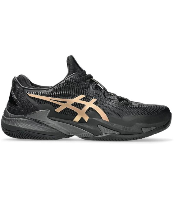 Asics Court FF 3 Novak Clay Night Energy Black Gold 1