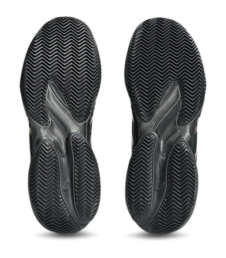 Asics Court FF 3 Novak Clay Night Energy Negro Oro 2