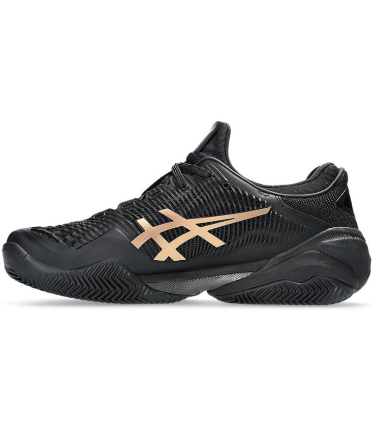 Asics Court FF 3 Novak Clay Night Energy Black Gold 3