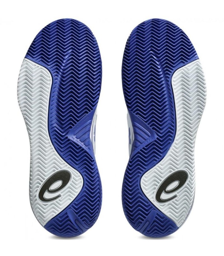 Zapatillas Asics Gel Resolution X Clay Blanco Azul Cobalto en Oferta. 2