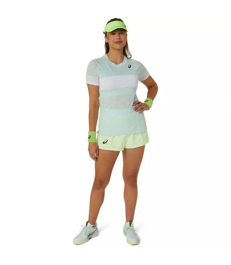 T-shirt Asics Game SS Femme Menthe | Ipontennis