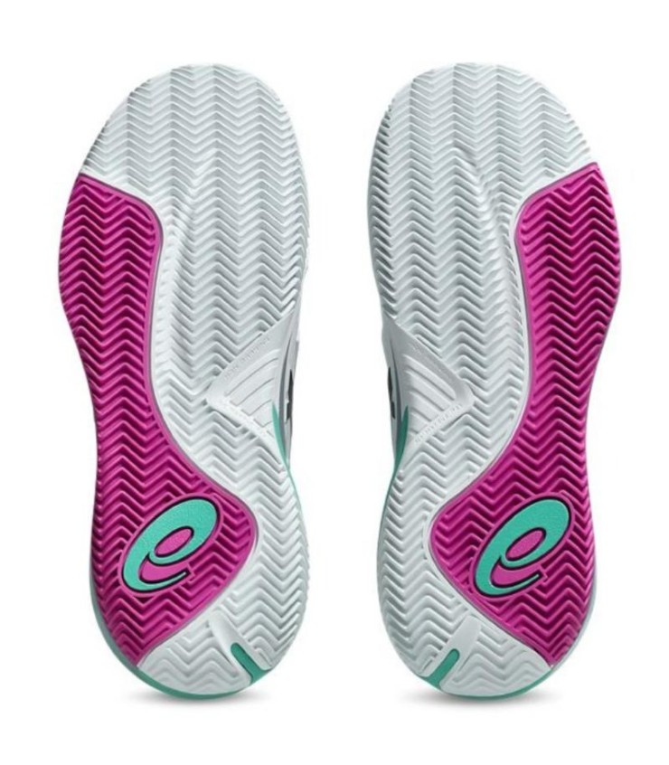 Resolução de Gel de Asics x Argila Blanco Verde Aurora. 2