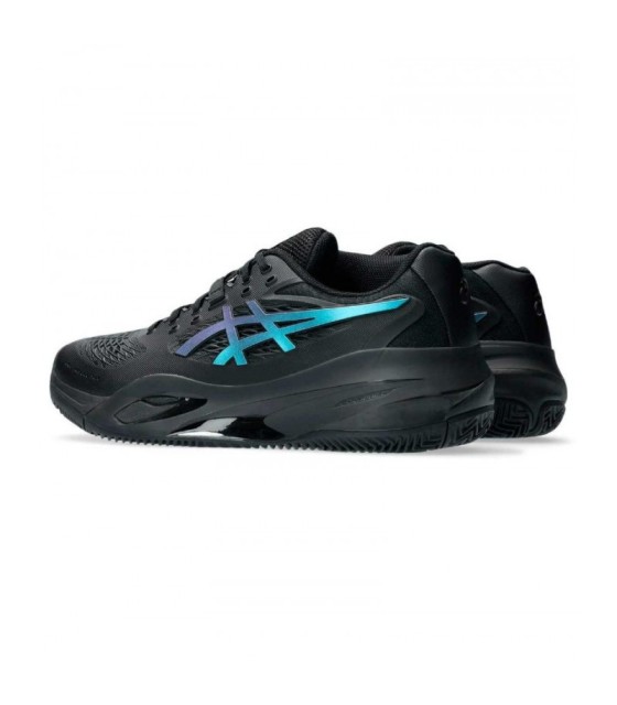 Sapatilhas Resolução de Gel de Asics x Clay Black Blue à venda 4