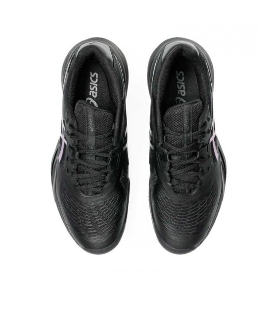 Sneakers Asics Gel Résolution X Clai Black Bleu Offre 5