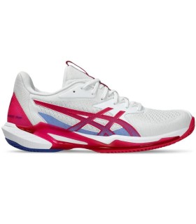 Sneakers Asics Solution Vitesse FF 3 Clay Blanc Rose Femme Bright 1