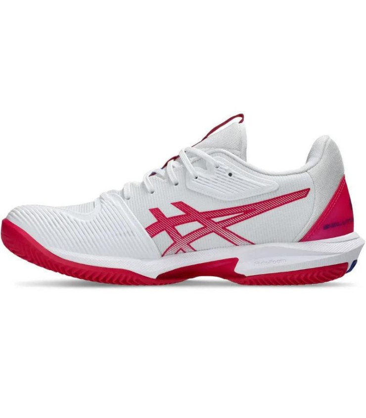 Sneakers Asics Solution Vitesse FF 3 Clay Blanc Rose Femme Bright 3