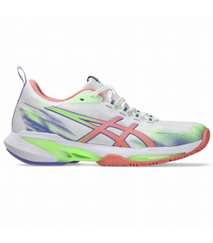 Zapatillas Asics Sonicsmash FF Blanco Rosa Mujer 1