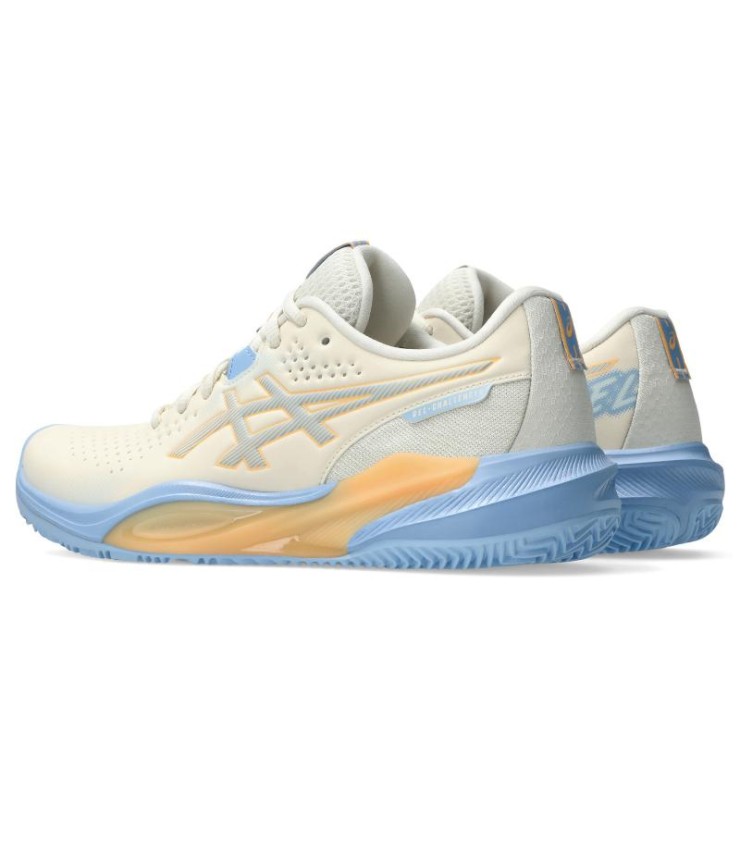 Sneakers Asics Gel Challenger 15 Padel Cream Blue Stone Women Offer + Cheap 5