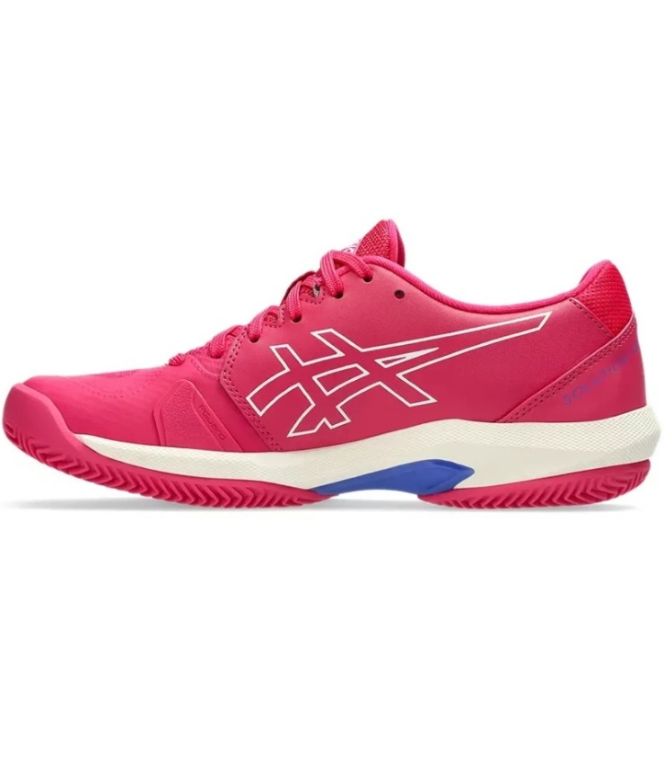 Zapatillas Asics Solution Swift FF 2 Clay Rosa Azul Cobalto Mujer 3